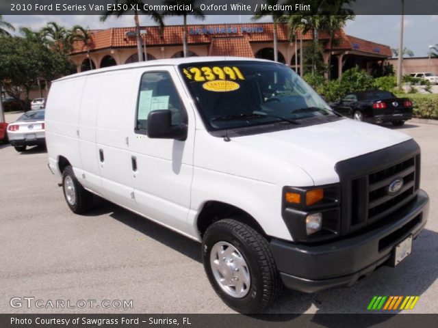 2010 Ford E Series Van E150 XL Commericial in Oxford White