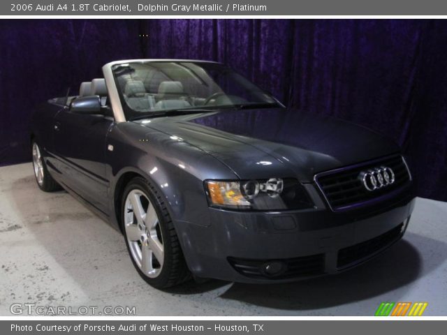 2006 Audi A4 1.8T Cabriolet in Dolphin Gray Metallic