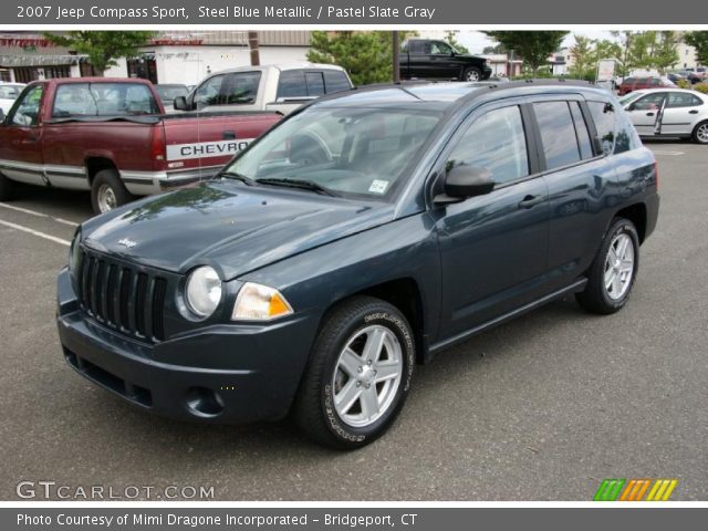2007 Jeep Compass Sport in Steel Blue Metallic