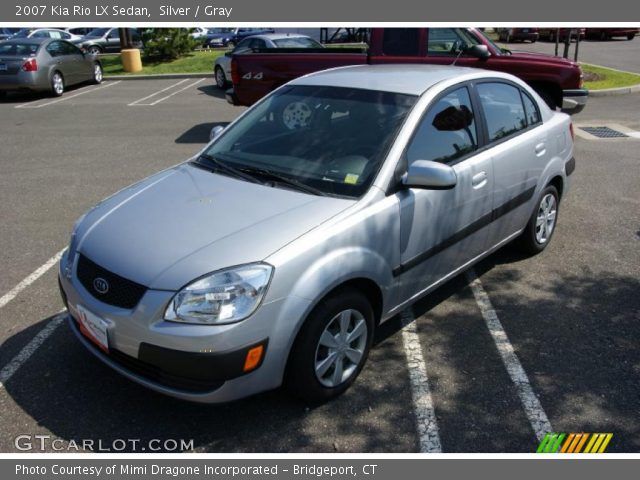 2007 Kia Rio LX Sedan in Silver