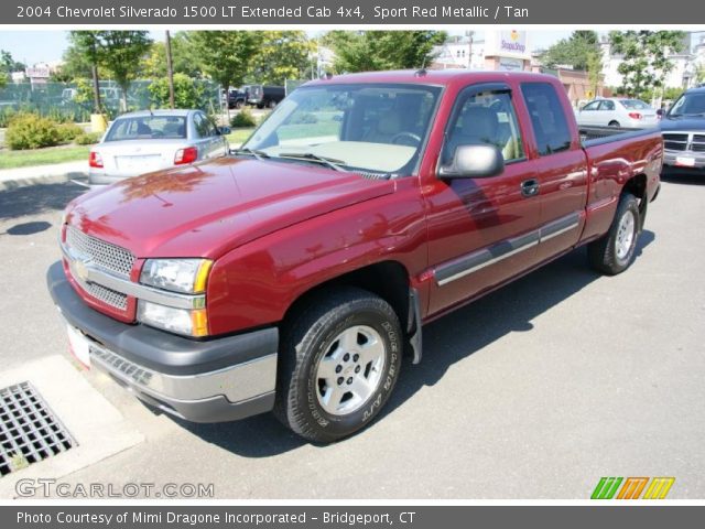 2004 Chevrolet Silverado 1500 LT Extended Cab 4x4 in Sport Red Metallic