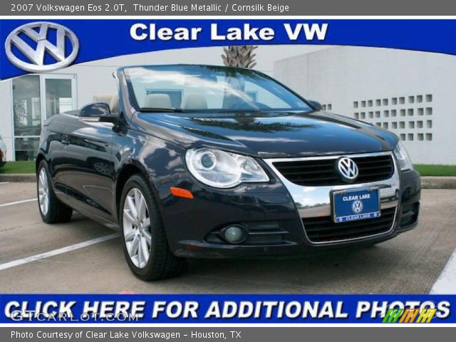 2007 Volkswagen Eos 2.0T in Thunder Blue Metallic
