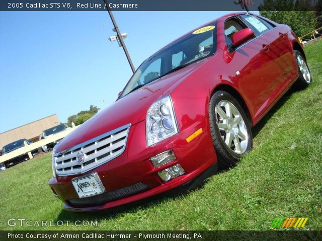 2005 Cadillac STS V6 in Red Line