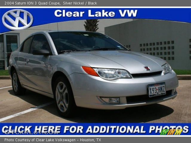 2004 Saturn ION 3 Quad Coupe in Silver Nickel