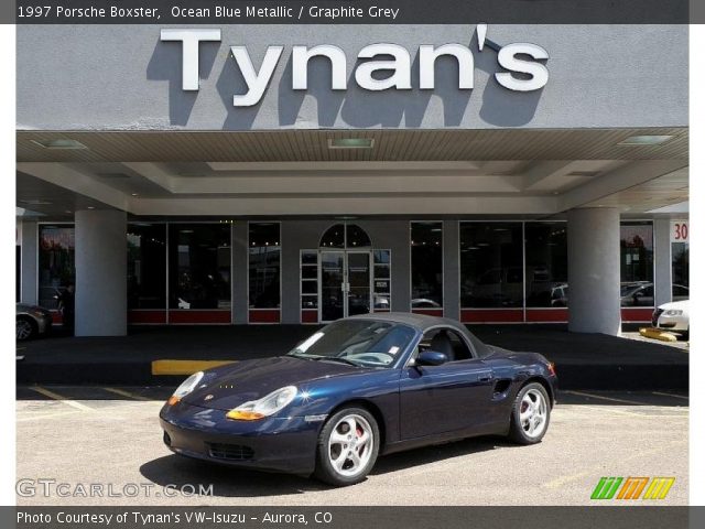 1997 Porsche Boxster  in Ocean Blue Metallic