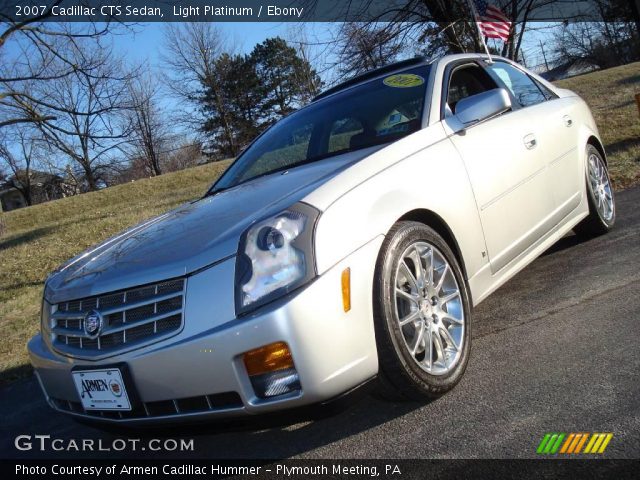 2007 Cadillac CTS Sedan in Light Platinum