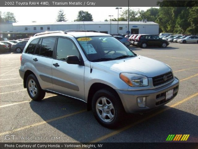 2002 Toyota RAV4 4WD in Titanium Metallic