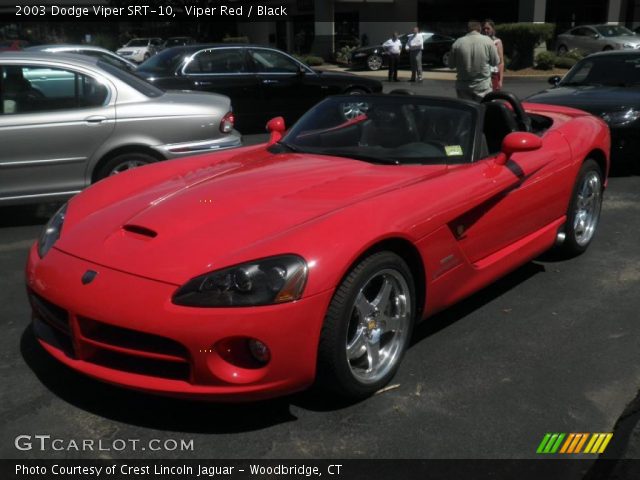 2003 Dodge Viper SRT-10 in Viper Red