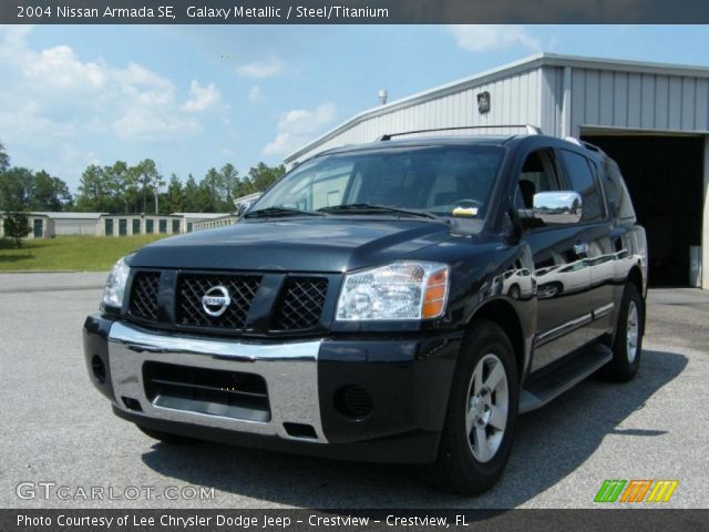 2004 Nissan Armada SE in Galaxy Metallic