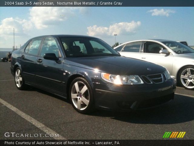 2004 Saab 9-5 Aero Sedan in Nocturne Blue Metallic