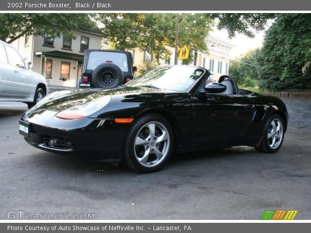 2002 Porsche Boxster  in Black