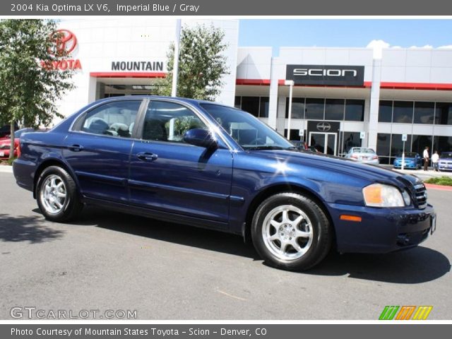 2004 Kia Optima LX V6 in Imperial Blue