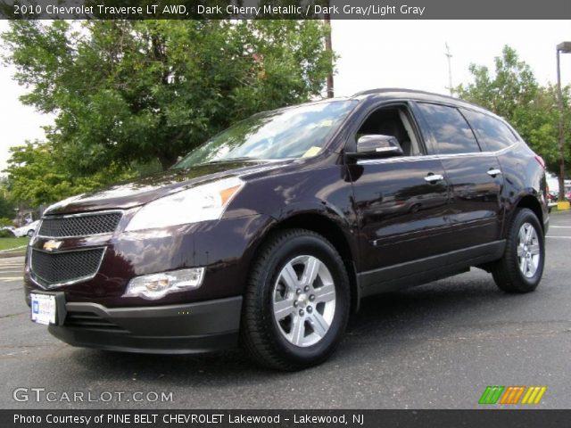 2010 Chevrolet Traverse LT AWD in Dark Cherry Metallic