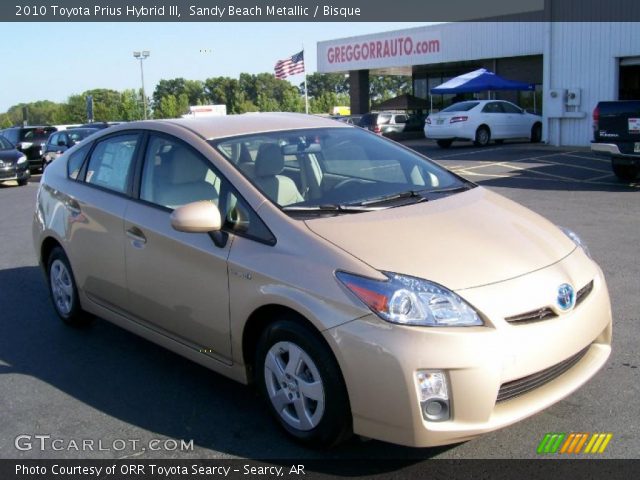 2010 Toyota Prius Hybrid III in Sandy Beach Metallic