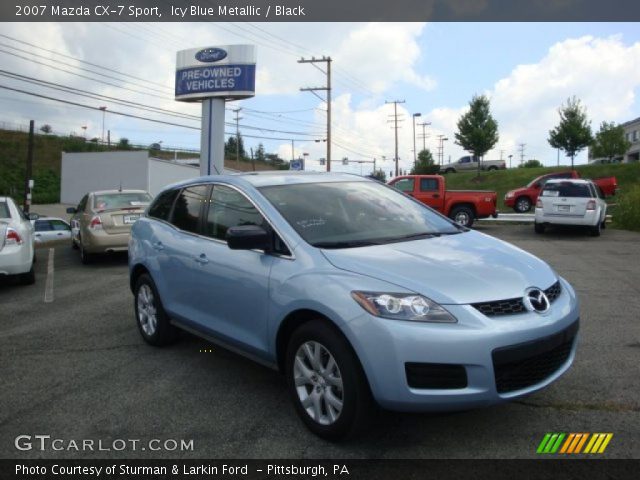 2007 Mazda CX-7 Sport in Icy Blue Metallic