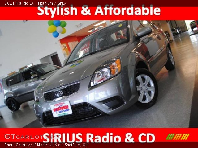2011 Kia Rio LX in Titanium