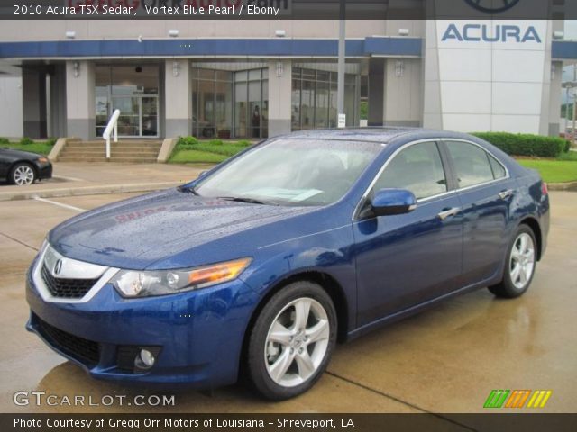 2010 Acura TSX Sedan in Vortex Blue Pearl