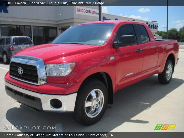2007 Toyota Tundra SR5 Double Cab in Radiant Red
