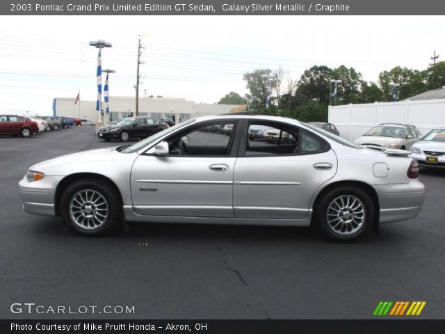 2003 Pontiac Grand Prix Limited Edition GT Sedan in Galaxy Silver Metallic