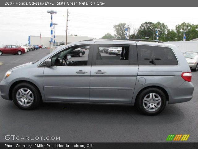 2007 Honda Odyssey EX-L in Slate Green Metallic