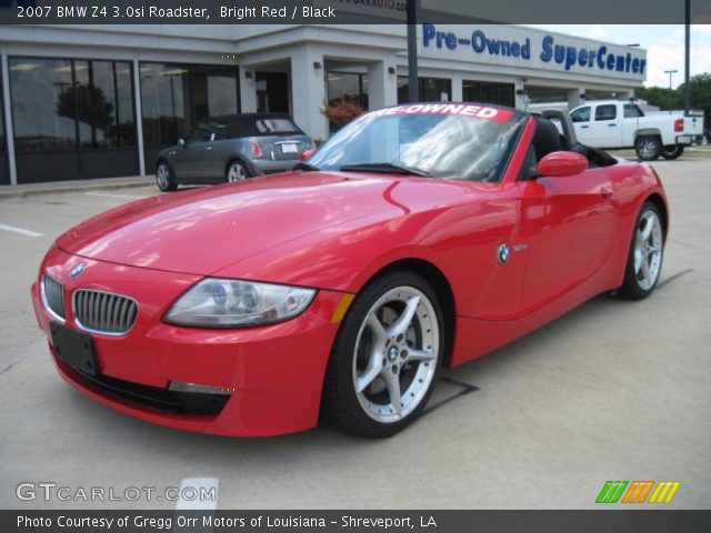 2007 BMW Z4 3.0si Roadster in Bright Red