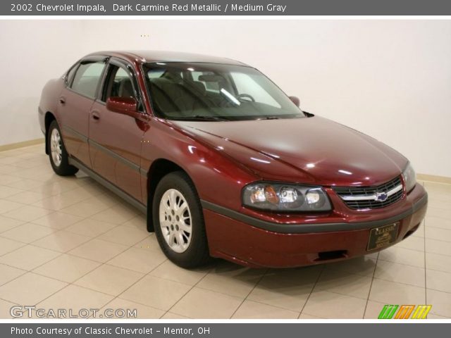 2002 Chevrolet Impala  in Dark Carmine Red Metallic