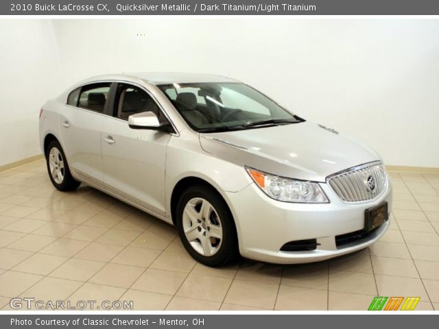 2010 Buick LaCrosse CX in Quicksilver Metallic