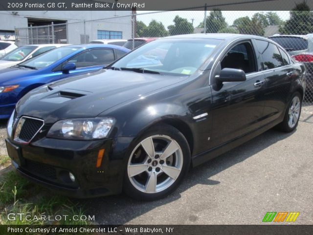 2009 Pontiac G8 GT in Panther Black