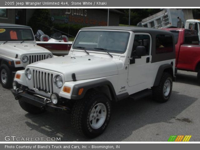 2005 Jeep Wrangler Unlimited 4x4 in Stone White