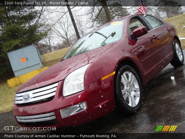 2006 Ford Fusion SEL V6 in Merlot Metallic