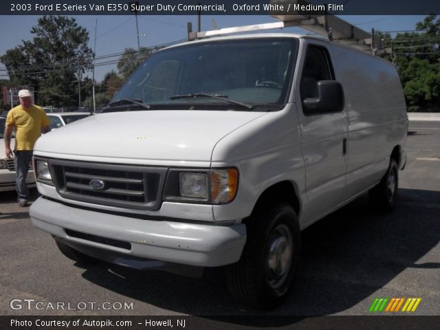 2003 Ford E Series Van E350 Super Duty Commercial in Oxford White