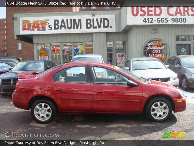 2004 Dodge Neon SXT in Blaze Red Pearlcoat
