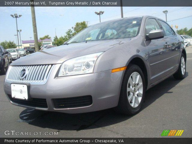 2007 Mercury Milan V6 in Tungsten Grey Metallic