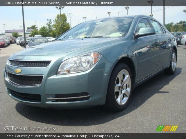 2009 Chevrolet Malibu LT Sedan in Silver Moss Metallic