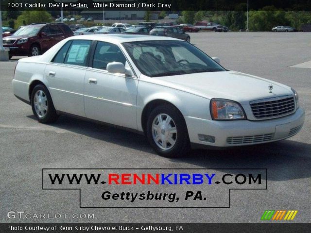 2003 Cadillac DeVille Sedan in White Diamond