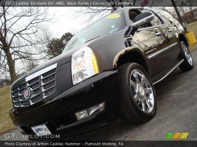 2007 Cadillac Escalade ESV AWD in Black Raven