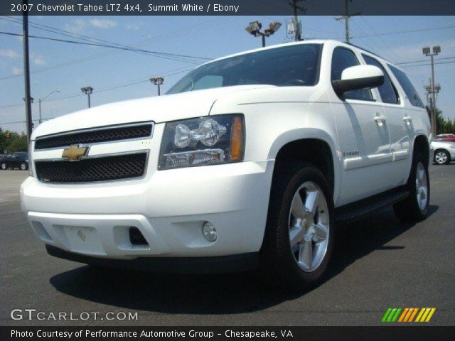 2007 Chevrolet Tahoe LTZ 4x4 in Summit White
