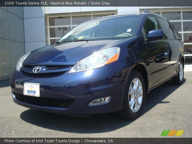 2006 Toyota Sienna XLE in Nautical Blue Metallic