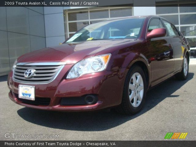 2009 Toyota Avalon XL in Cassis Red Pearl