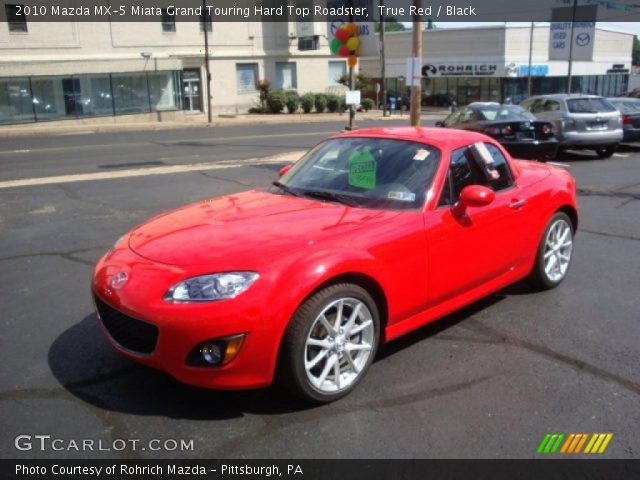 2010 Mazda MX-5 Miata Grand Touring Hard Top Roadster in True Red