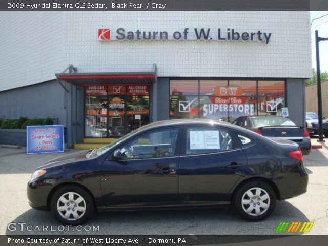 2009 Hyundai Elantra GLS Sedan in Black Pearl