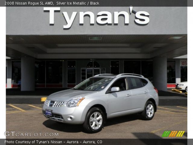 2008 Nissan Rogue SL AWD in Silver Ice Metallic