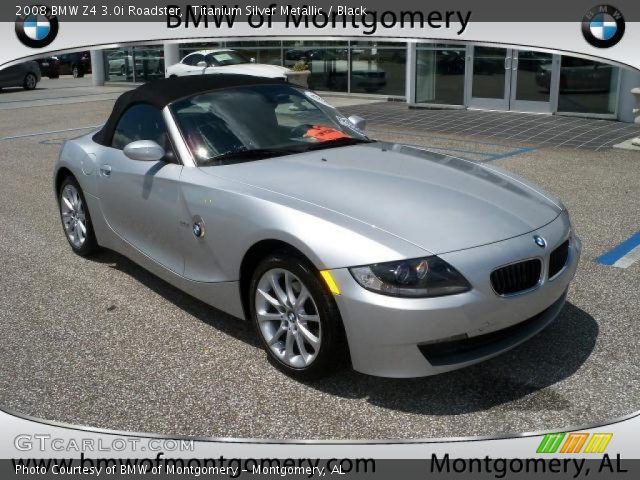 2008 BMW Z4 3.0i Roadster in Titanium Silver Metallic