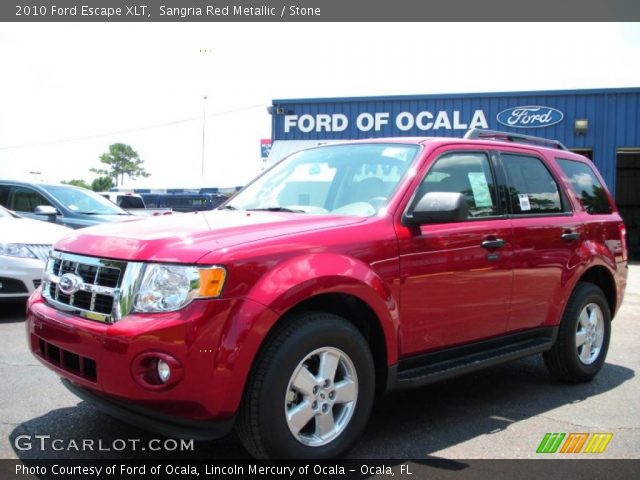 2010 Ford Escape XLT in Sangria Red Metallic