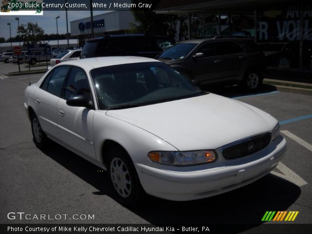 2003 Buick Century Custom in White