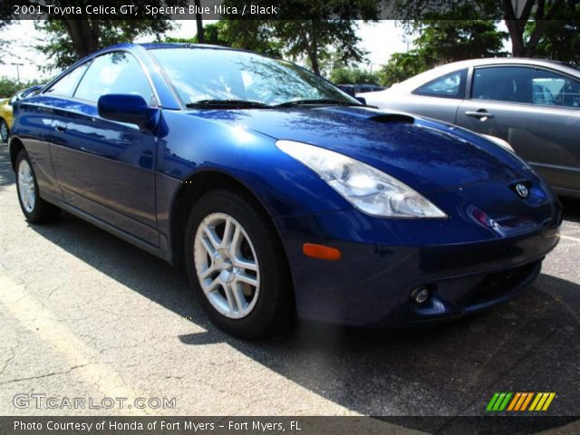 2001 Toyota Celica GT in Spectra Blue Mica