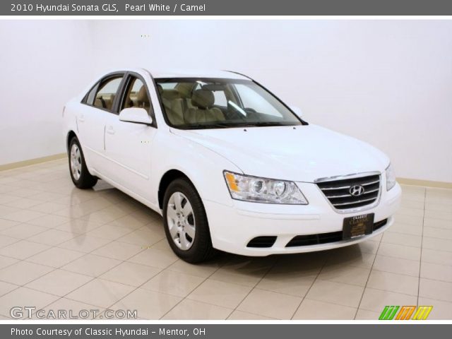 2010 Hyundai Sonata GLS in Pearl White