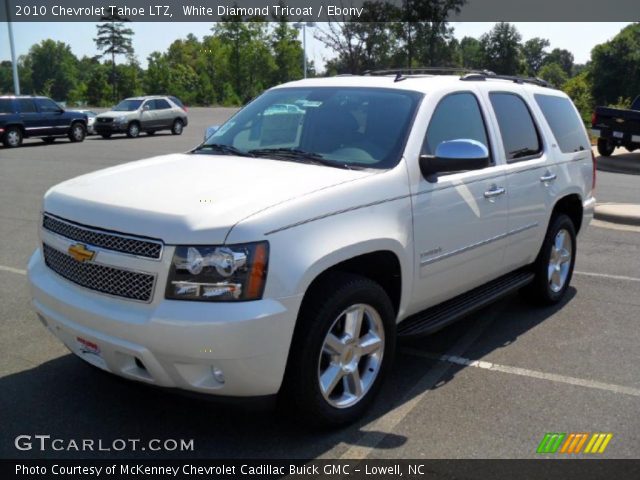 2010 Chevrolet Tahoe LTZ in White Diamond Tricoat