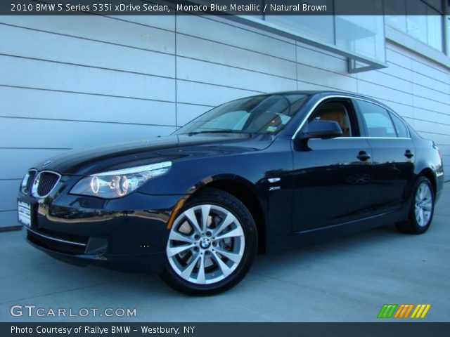 Bmw 535i monaco blue #4