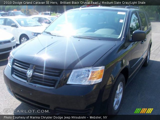 2010 Dodge Grand Caravan SE Hero in Brilliant Black Crystal Pearl